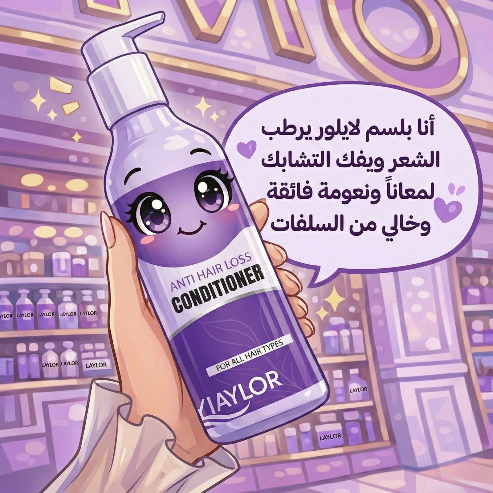 لاى لورا بلسم تساقط 300م