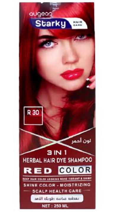 ستاركى شامبو صبغه احمر 250م / 30