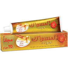 مسواك معجون جولد كبير+20جم فرى