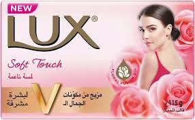 لوكس صابون 115جم روز لمسه ناعمه