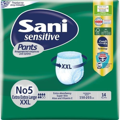سانى حفاظات شورت Xxl14ق