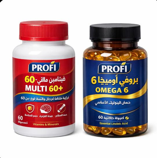 بروفى فيتامين مالتى 60 ق + اوميجا 6