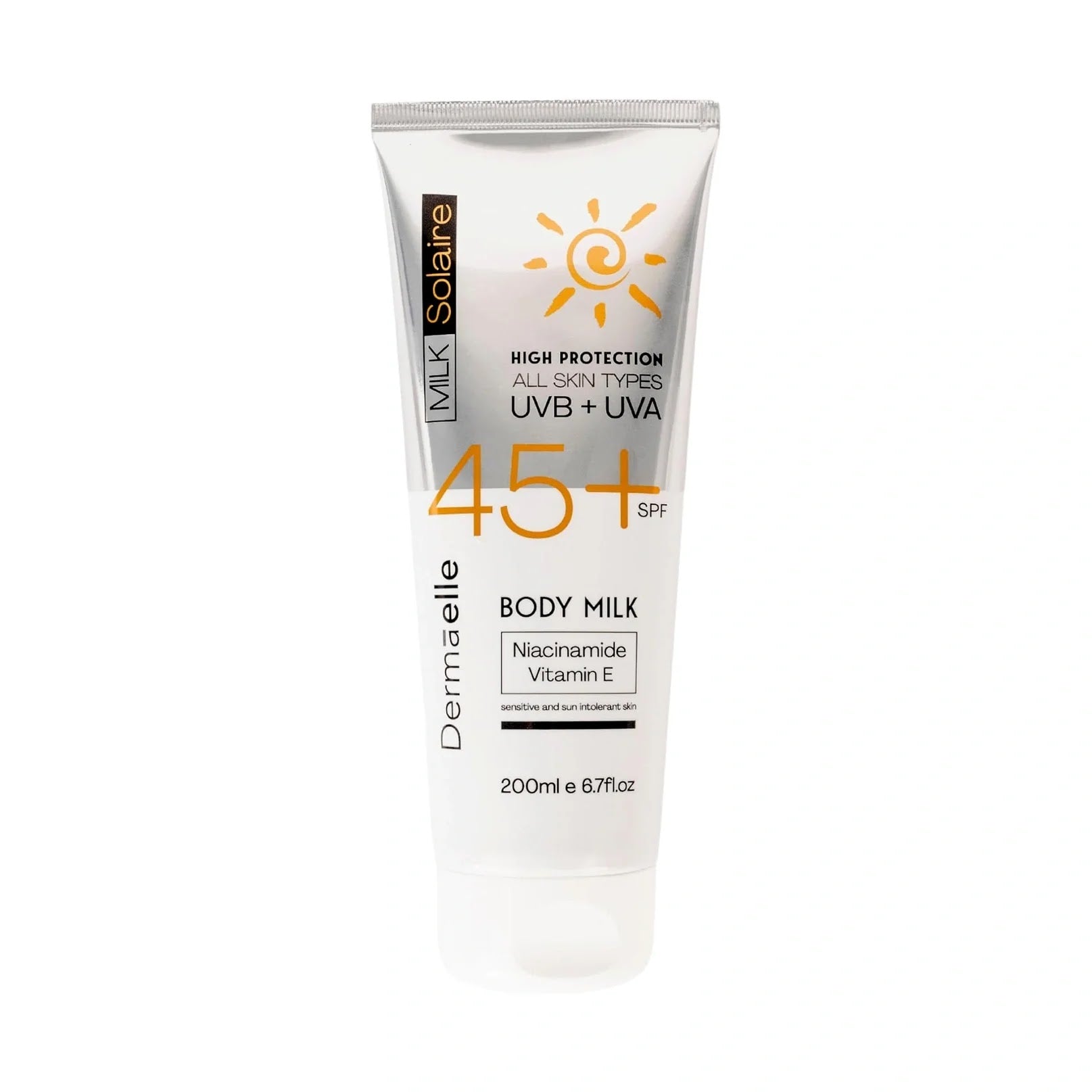 ديرمايل صن بلوك ميلك 200مل /Spf45