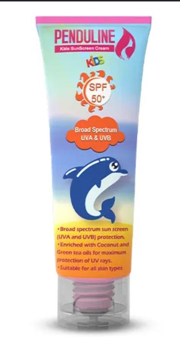 بندولين صن بلوك كريم spf50اطفال 120