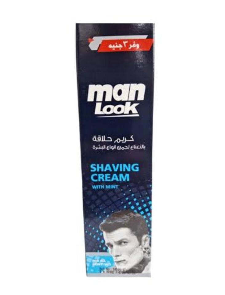 مان لوك حلاقه 80جم نعناع عرض