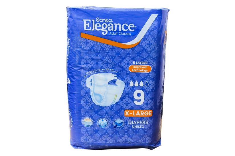 حفاضات كبار سن اليجانس 9 ق Xl