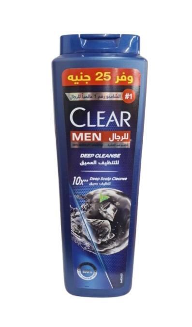 كلير رجالى600مل اسود تنظيف عميق عرض